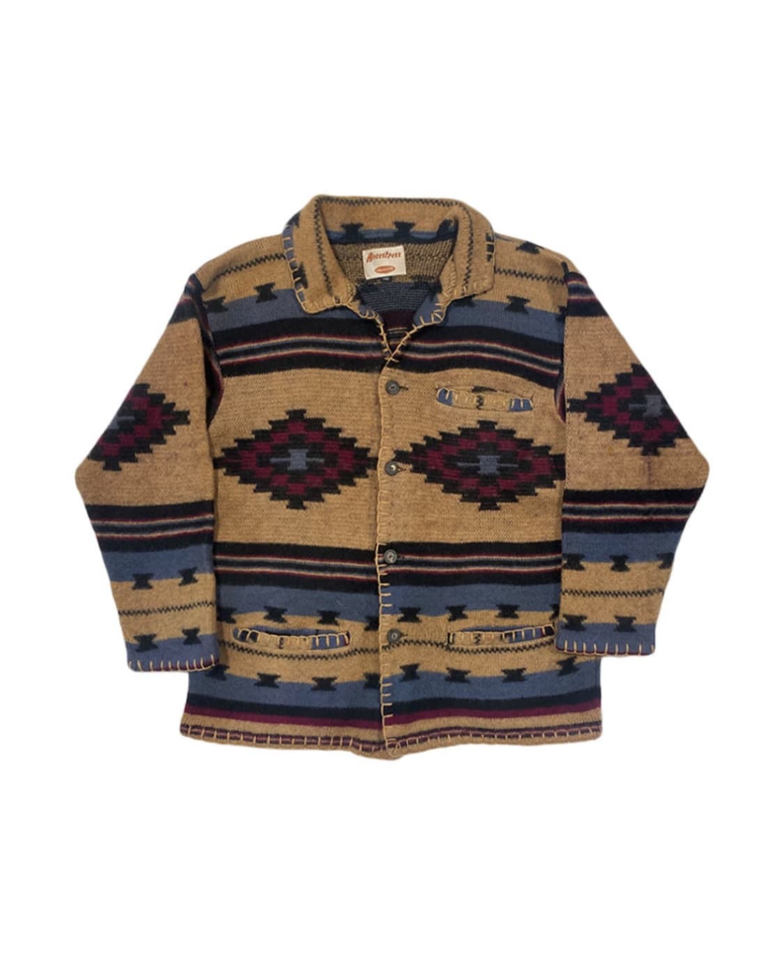 jpn 에스닉 나바호니트가디건 상품이미지1