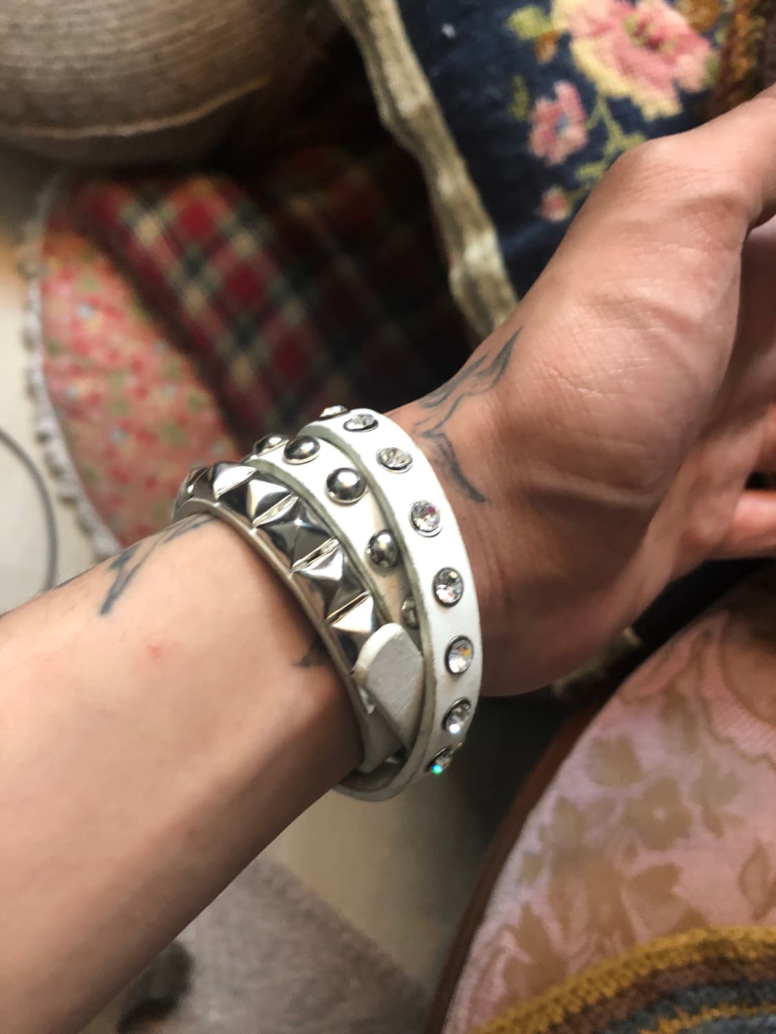 락스터드 찡 보석 팔찌 y2k 상품이미지2