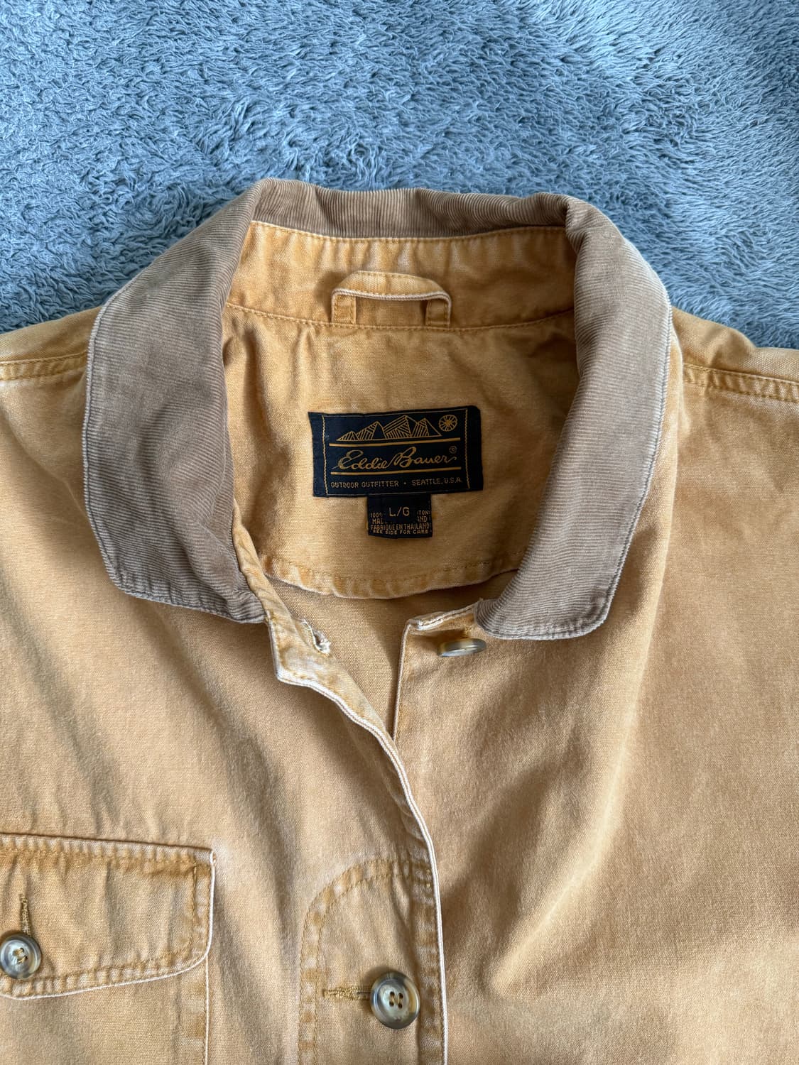 에디바우어 초어 코트 야상 L 상품이미지4