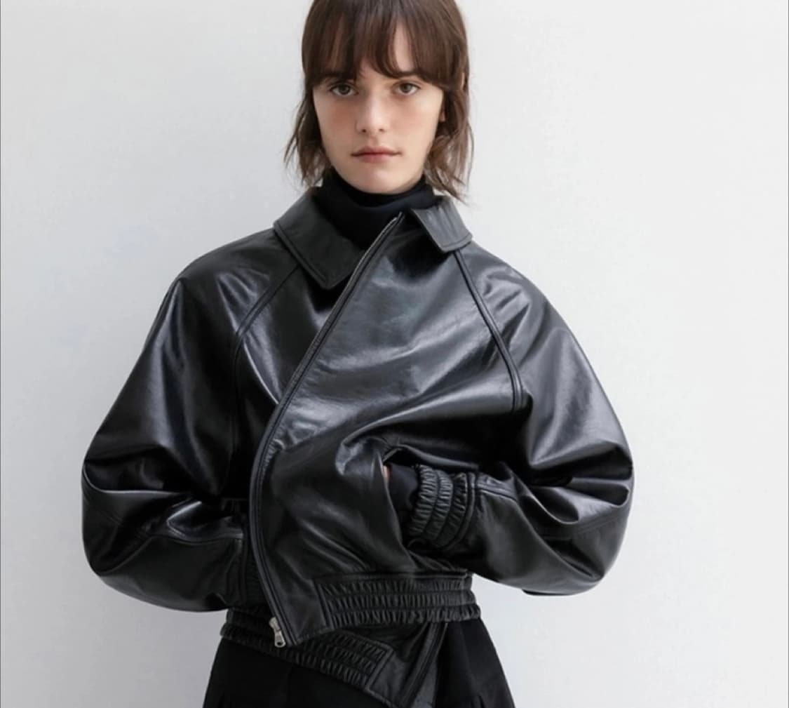 LFM 페이크레더 봄버자켓 상품이미지2