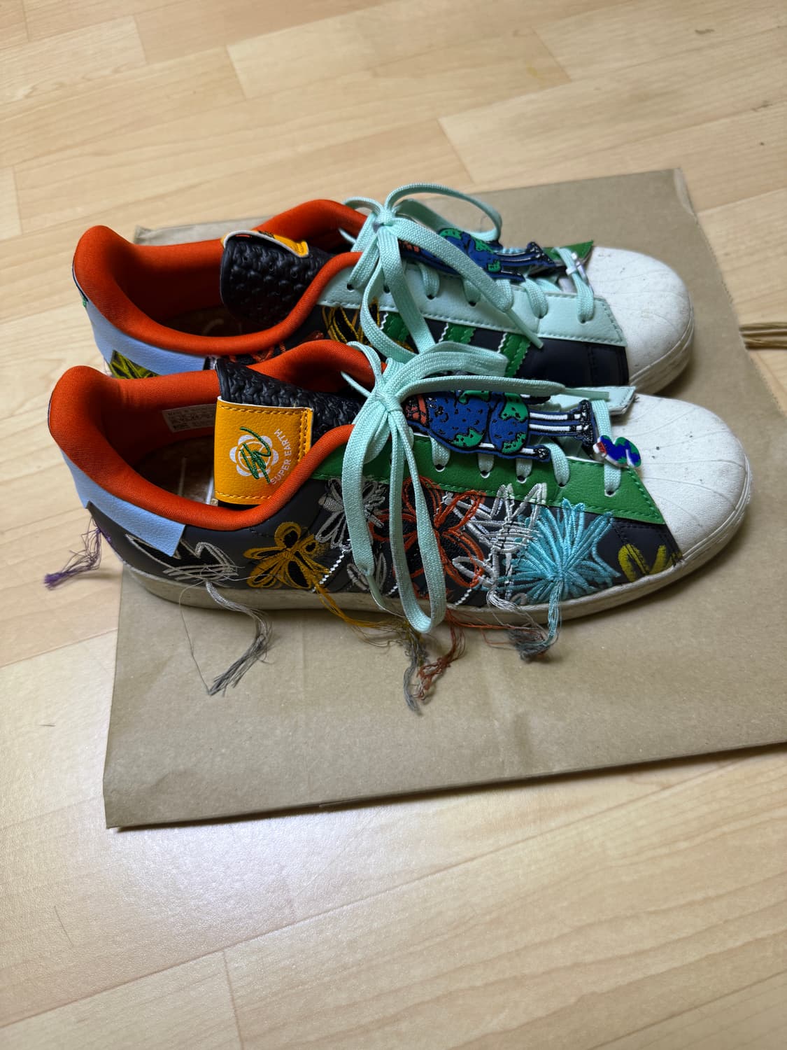 아디다스 X 션 우더스푼 슈퍼스타 상품이미지5