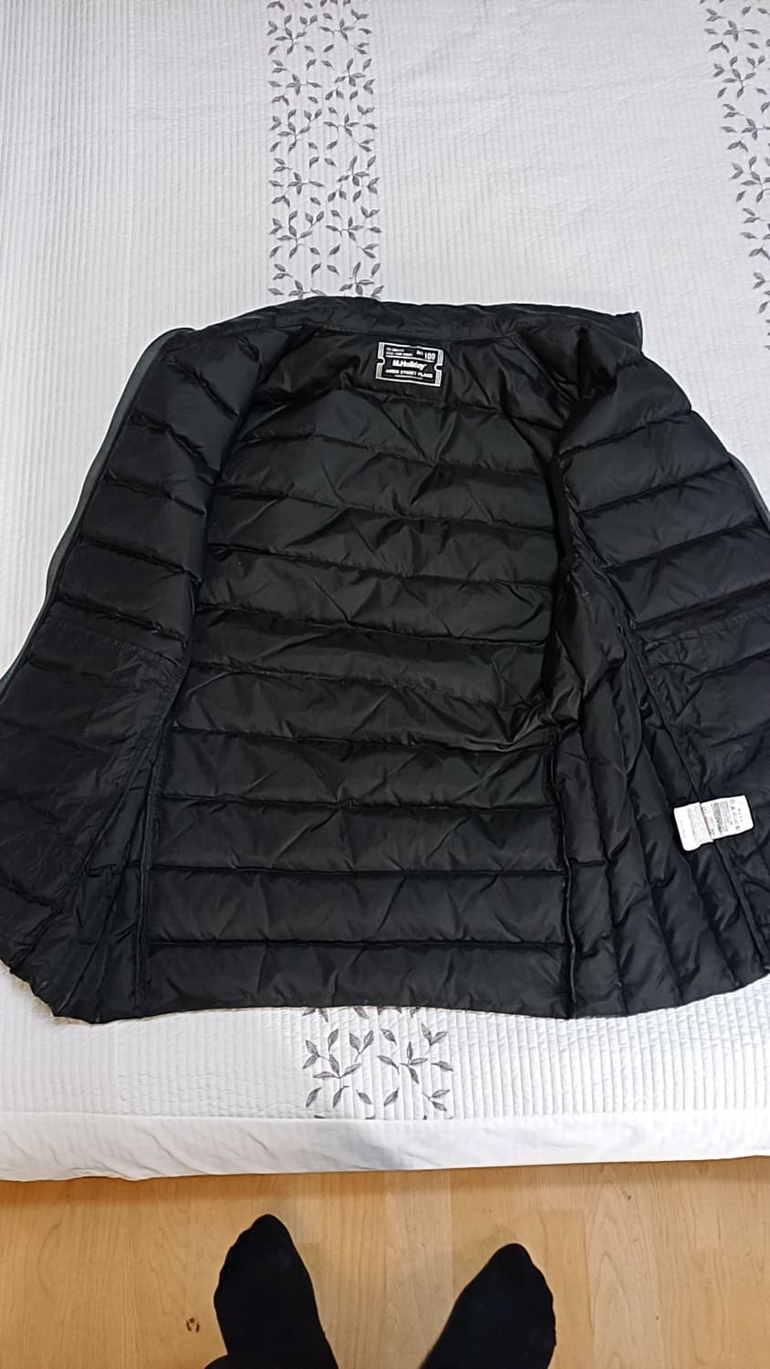엠할리데이 오리털경량패딩조끼 실측95 가슴52 기장68 상품이미지3