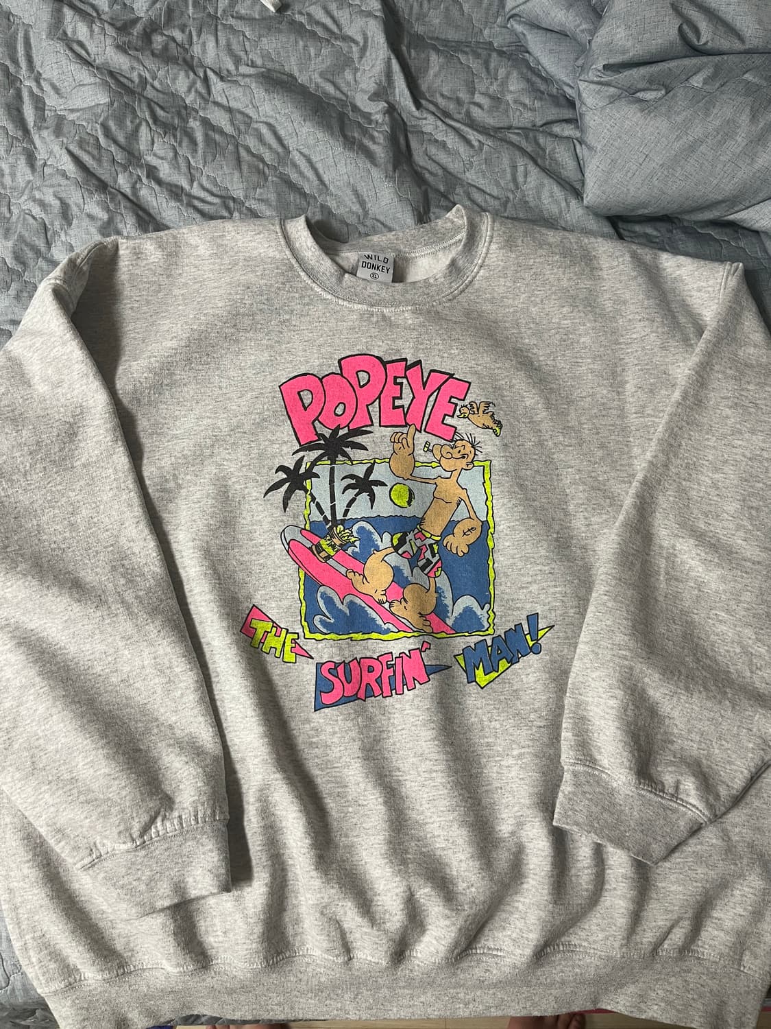 와일드동키 차승원맨투맨 XL 상품이미지1