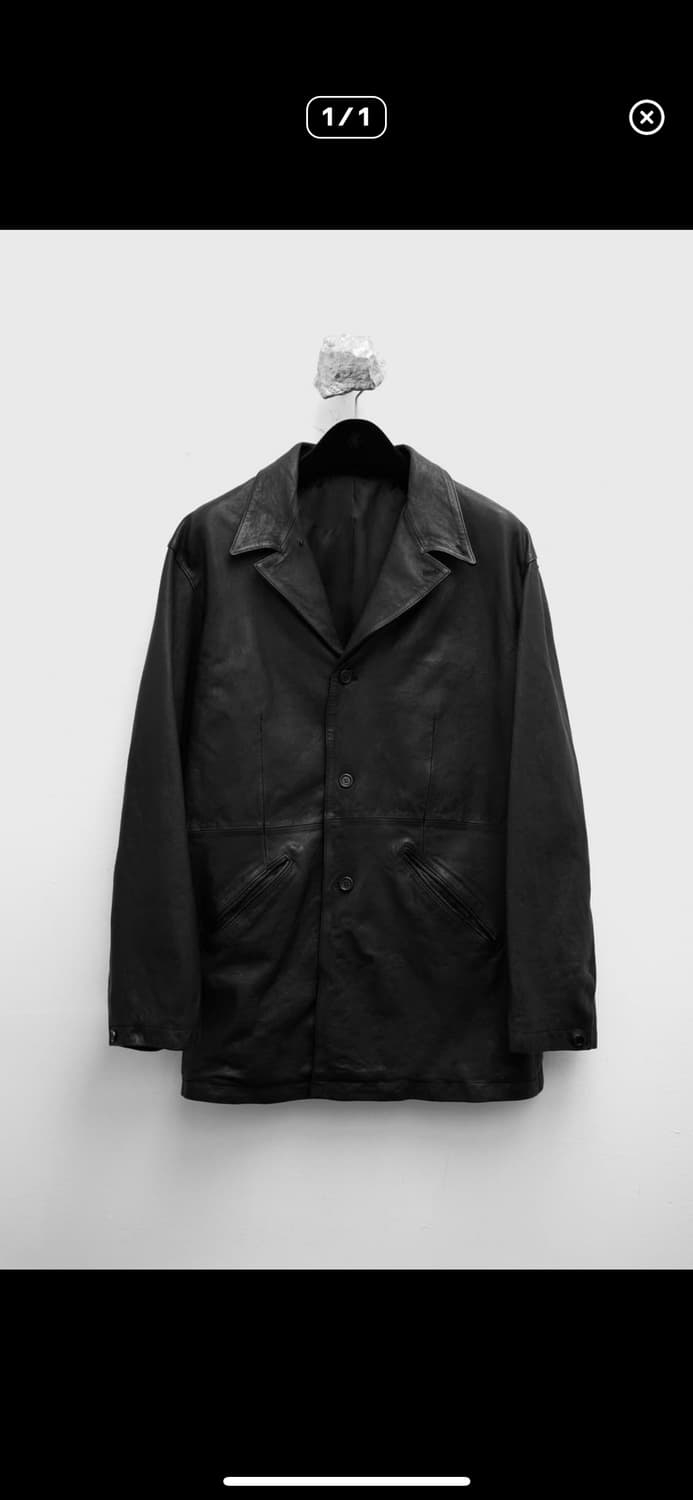 Youth 레더 위시드 자켓 26ss s사이즈 상품이미지1