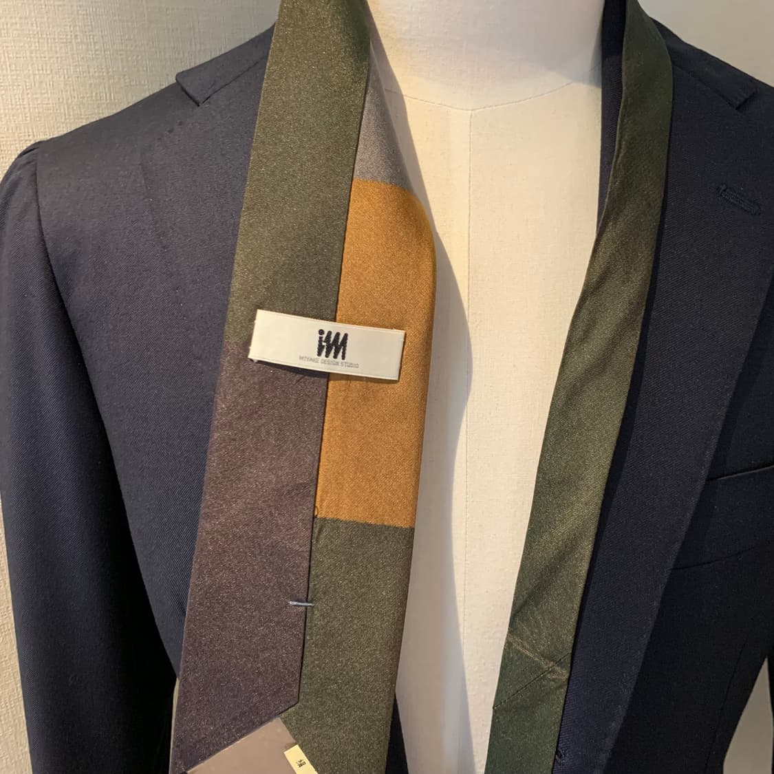 이세이미야케 명품 클래식룩 코디 정장넥타이 A+등급 8.8cm 상품이미지2