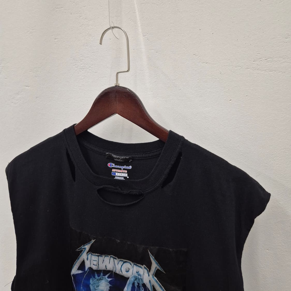 챔피온 메탈리카 나시티 블랙 L 상품이미지2