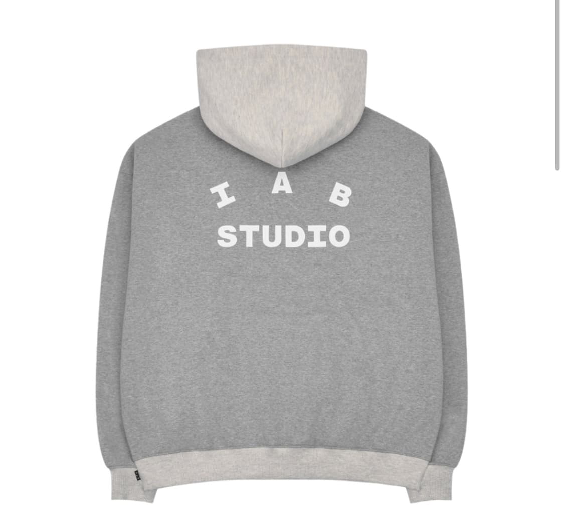 iab 그레이 후드티 xxl 상품이미지4