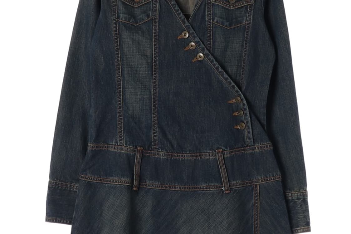 SOOJIN 빈티지 데님 원피스 S 상품이미지4