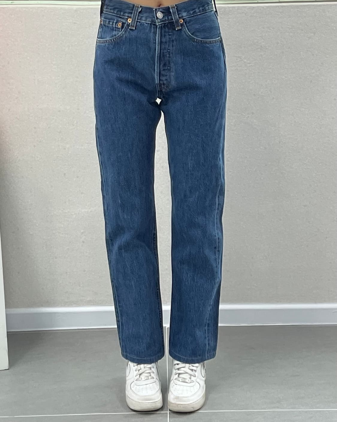 (허단34)90'S 리바이스 USA 501 진청-M1869 상품이미지9