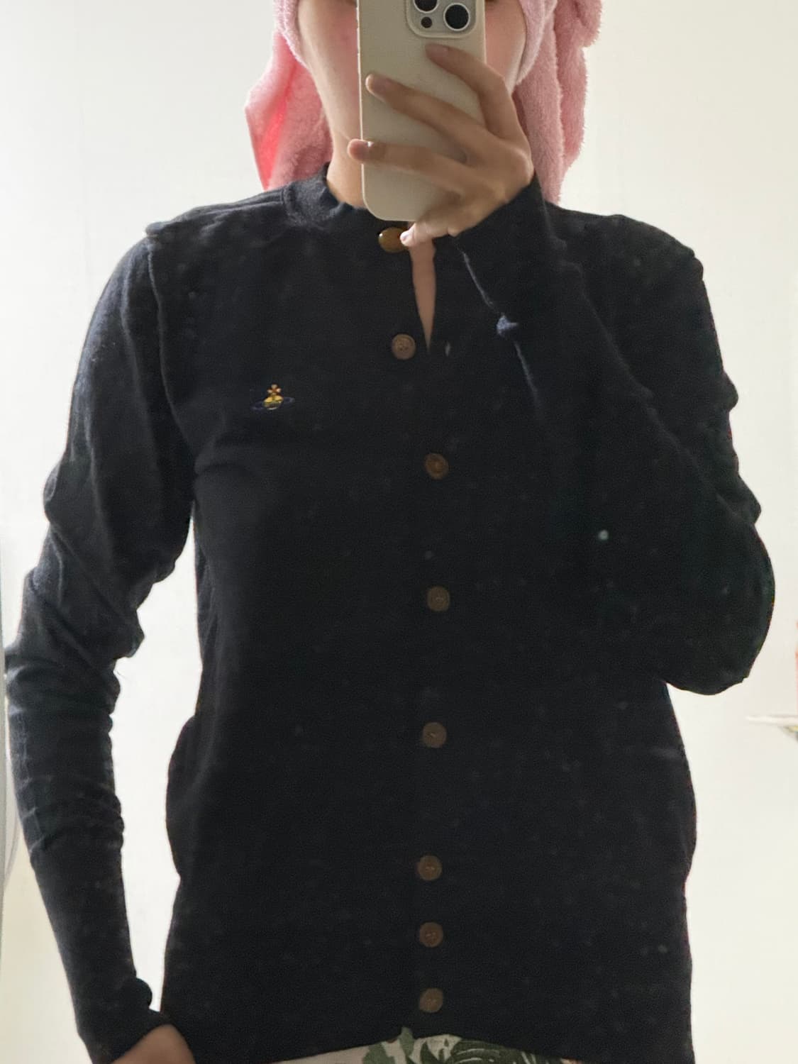 비비안웨스트우드 블랙 가디건 S 상품이미지3