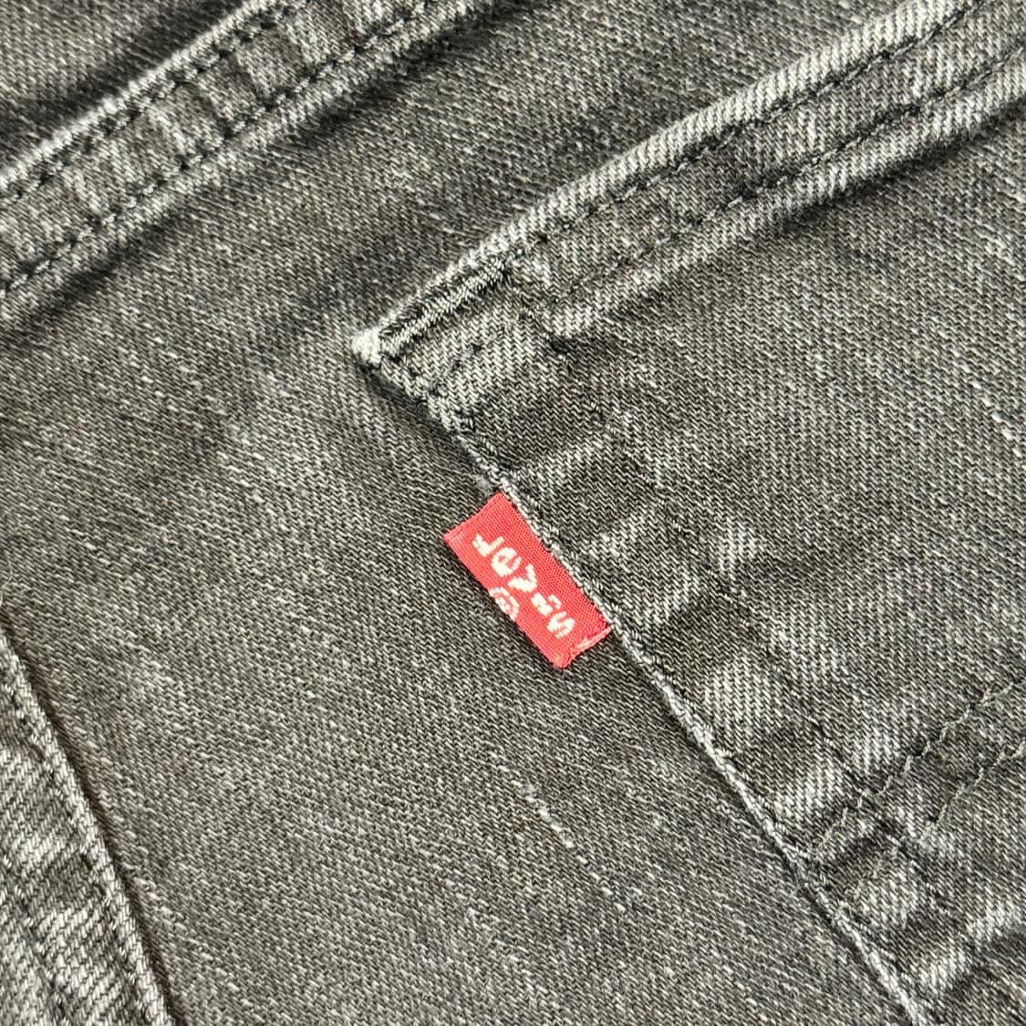 34inch) 리바이스 569 블랙진 데님 청바지 상품이미지4