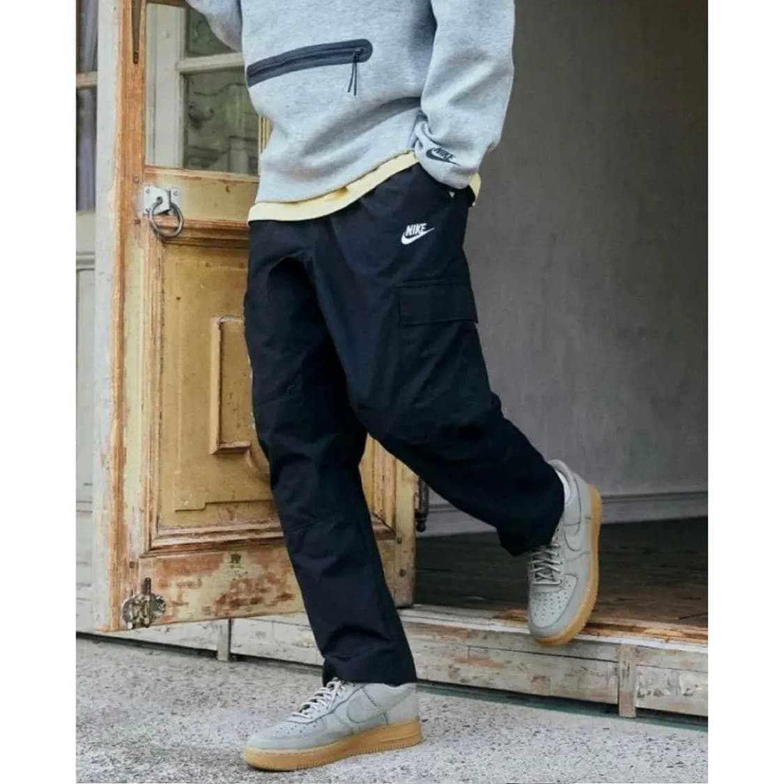 나이키 23 우븐 블랙 카고 팬츠 XXL 상품이미지1