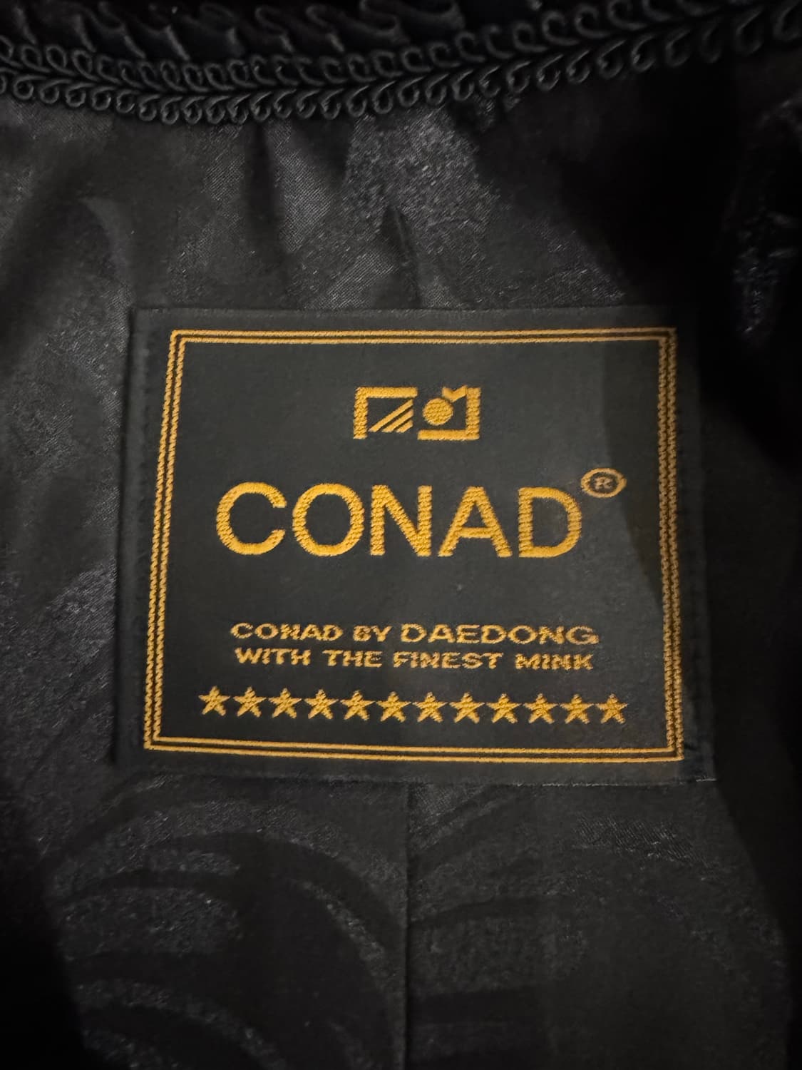 대동모피 블랙그라마 롱 밍크코트 상품이미지5