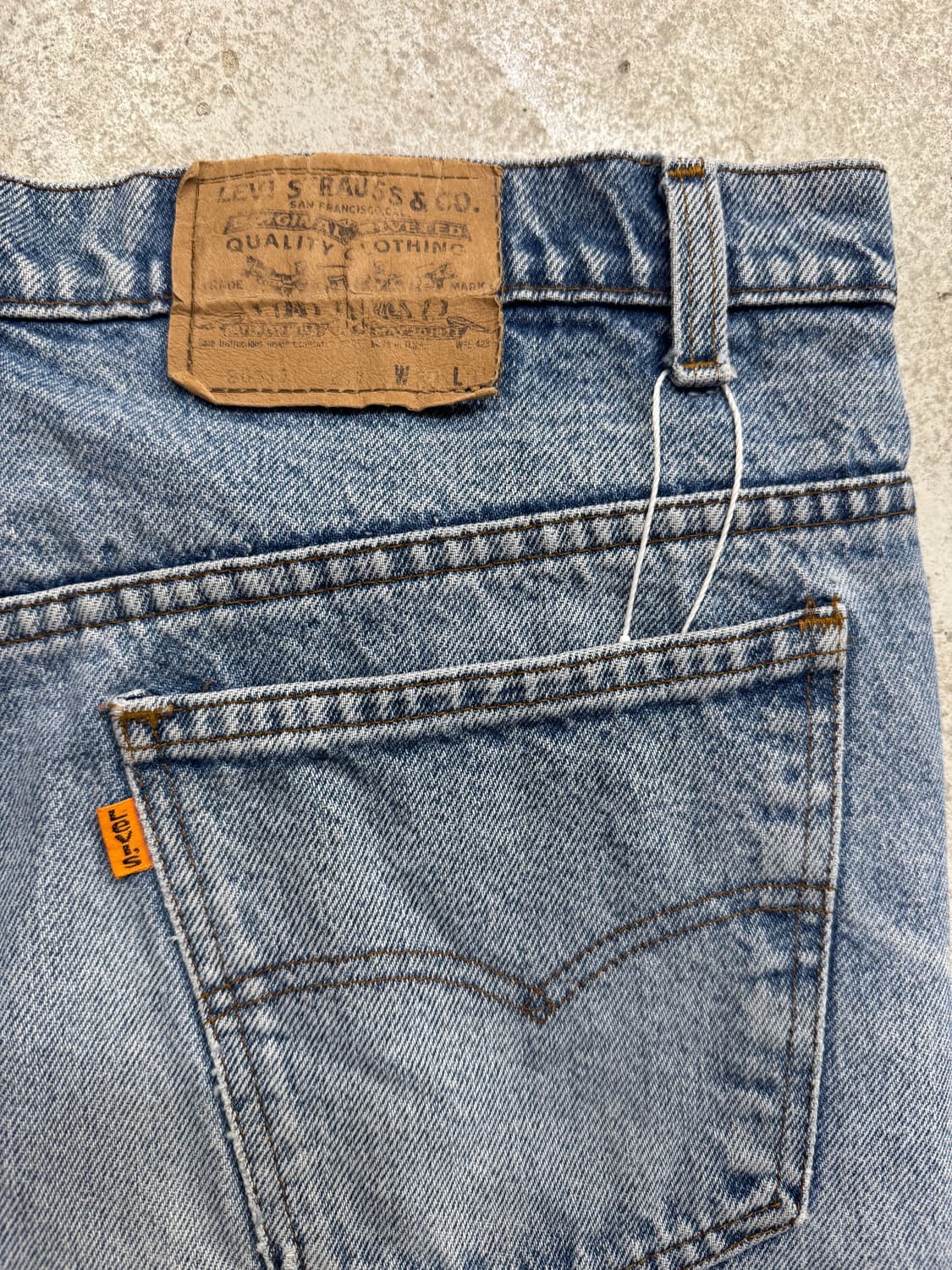 80s 리바이스 517 부츠컷 데님팬츠 상품이미지7