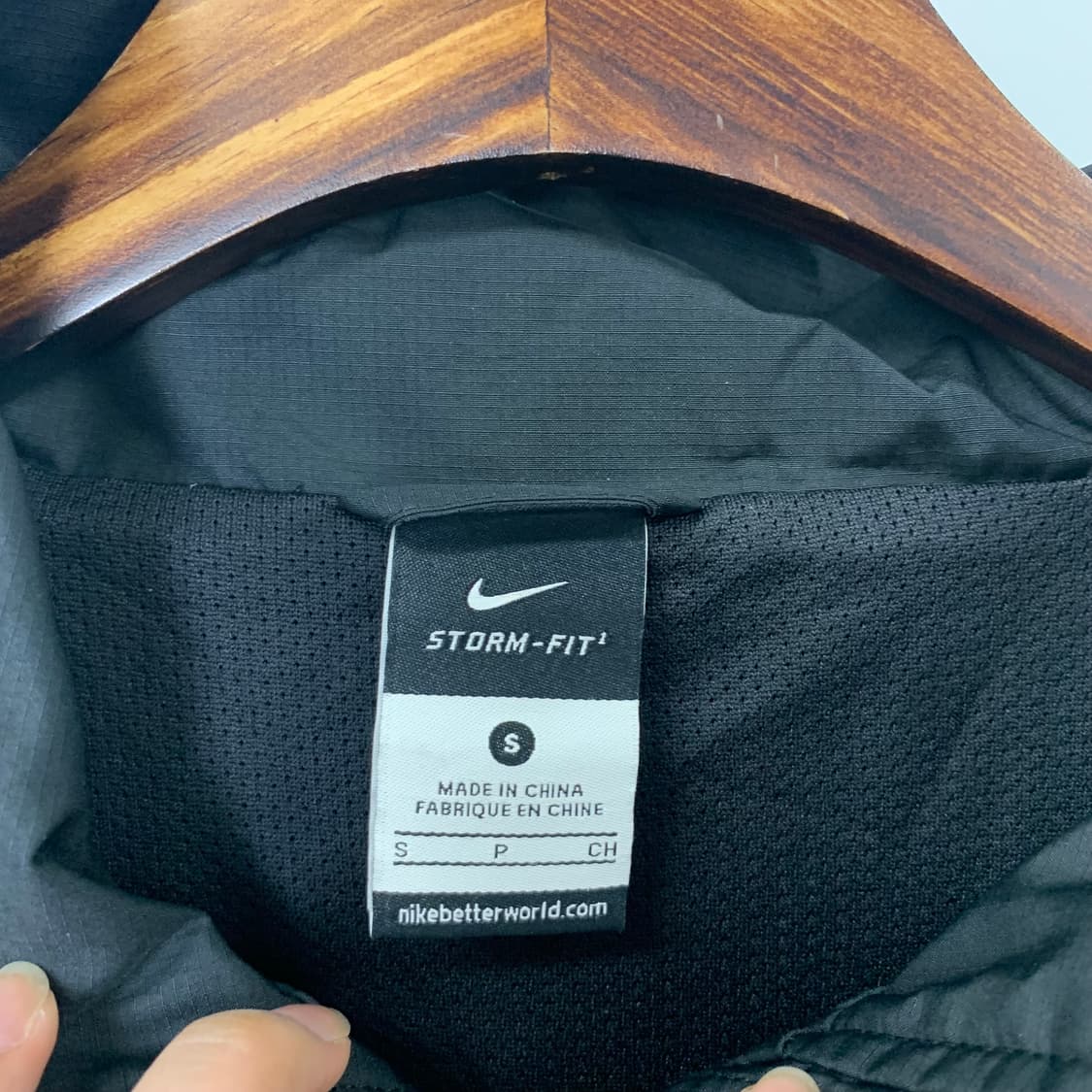 나이키 아스날 블랙 투웨이 바람막이 상품이미지9