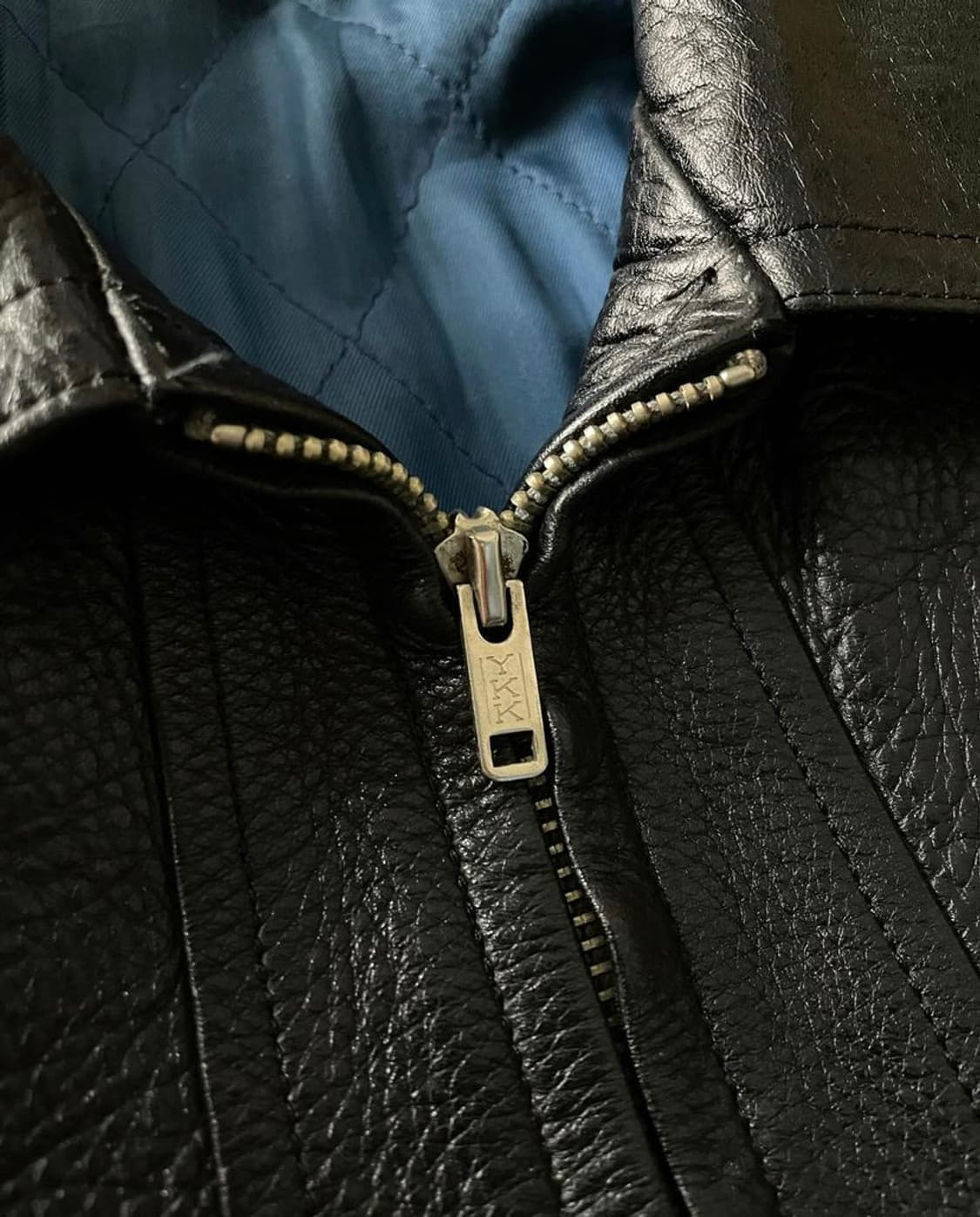 90‘s vintage cowleather jacket 상품이미지2