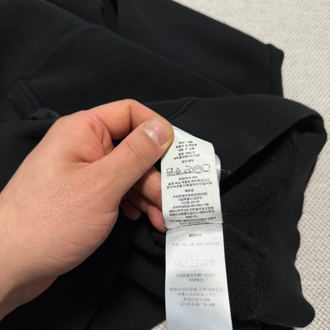 폴로 랄프로렌 기모 후드티 상품이미지4