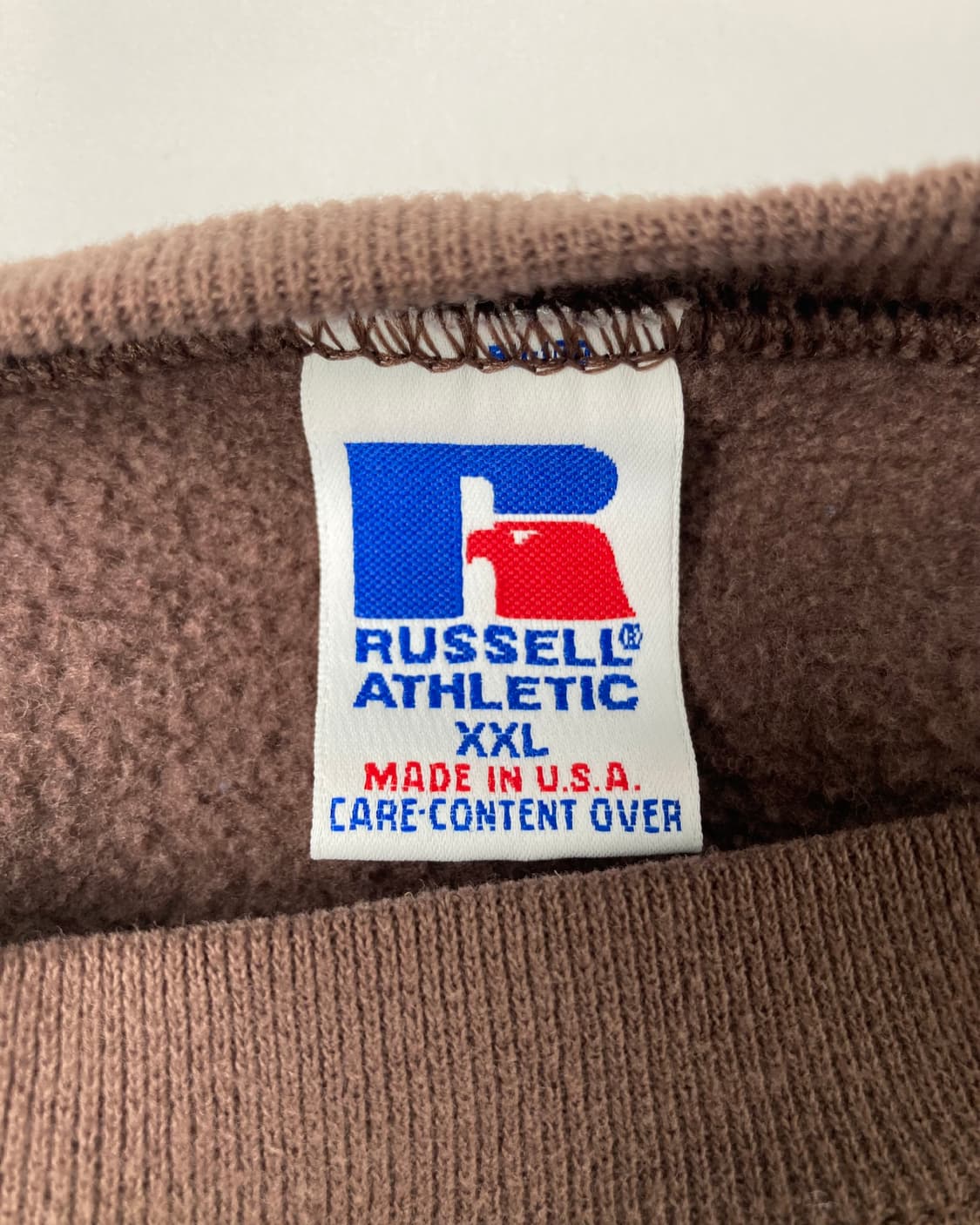 90s Russell Sweatshirt (brown) 상품이미지3