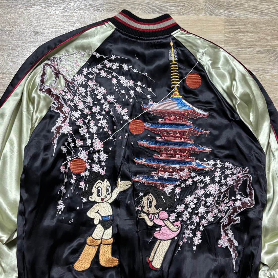 스크립트 아톰 리버시블 스카잔 수베니어자켓 상품이미지2