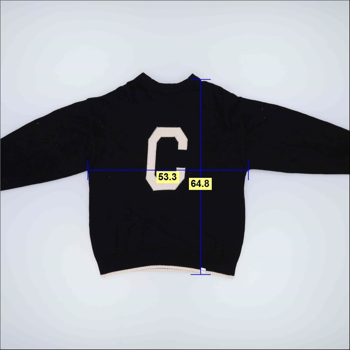 M 커버낫 C로고 니트 0305H1 상품이미지5