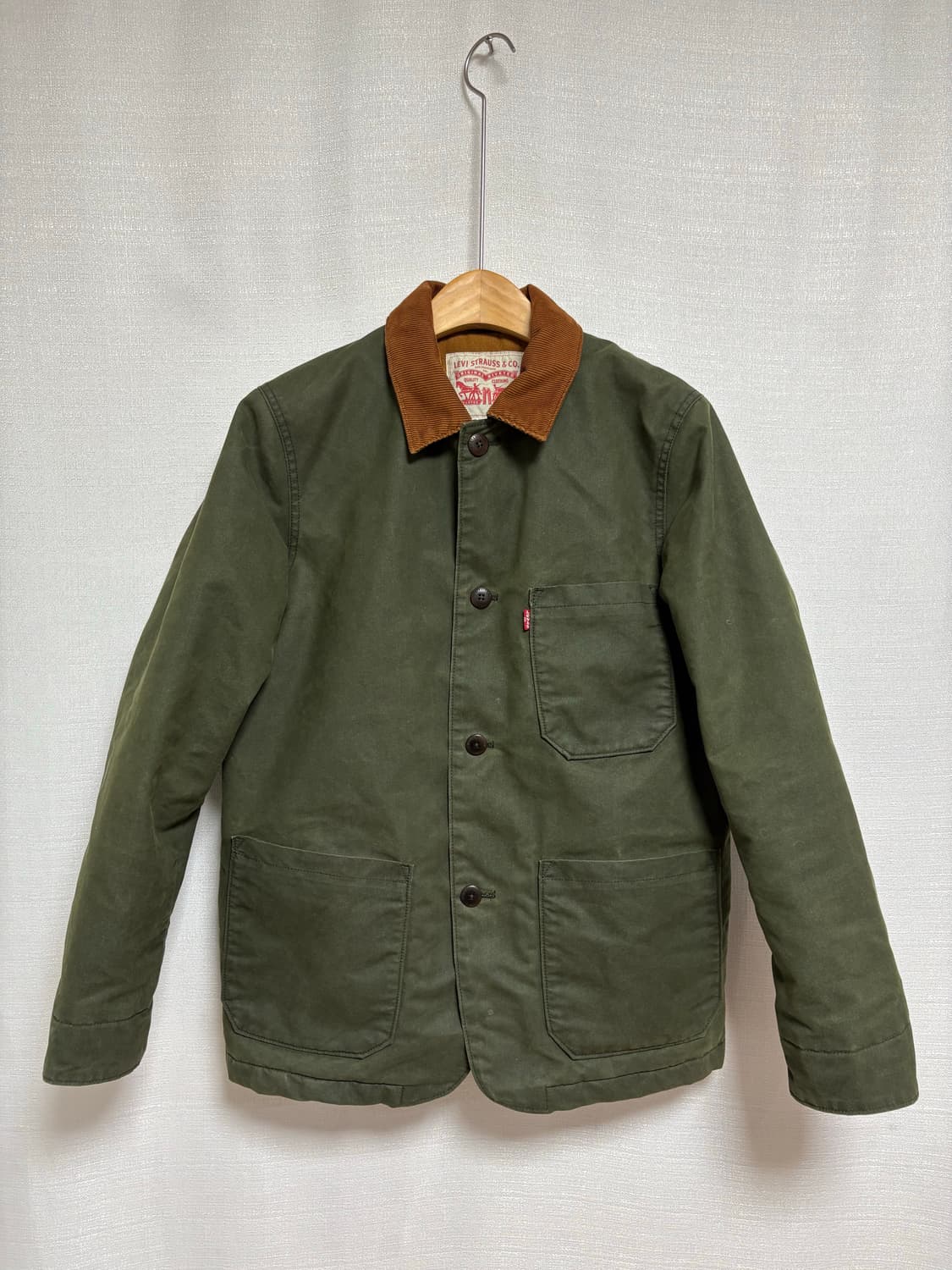 리바이스왁스코튼워크자켓 상품이미지1