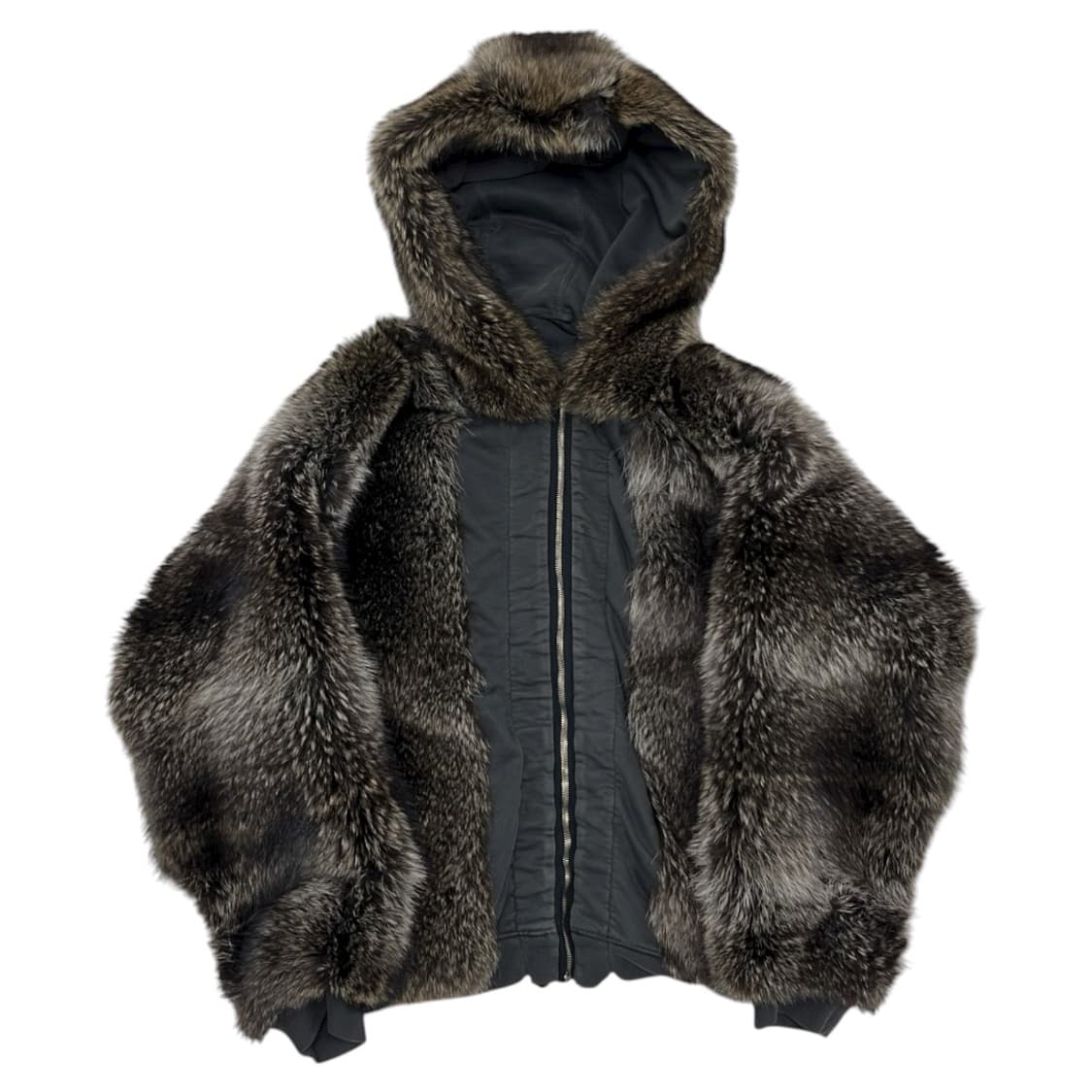 [XS] 하이더아커만 14FW 더블 레이어드 퍼 후디 상품이미지4