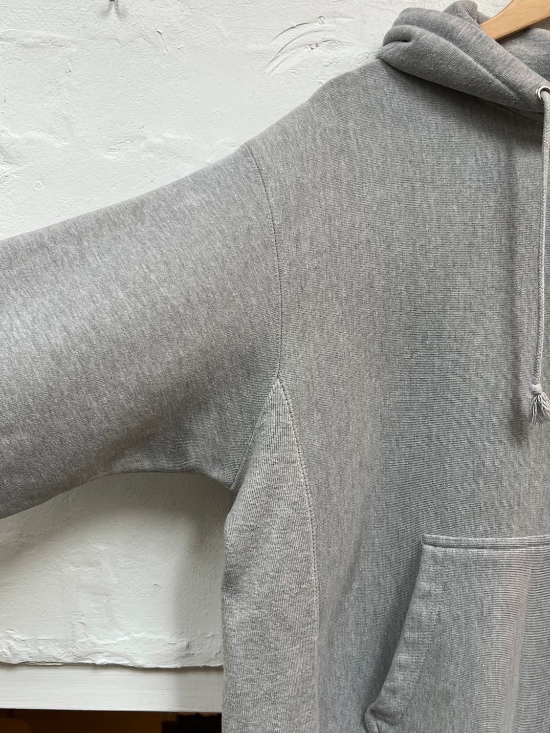 Champion 리버스위브 그레이 후드티 L 상품이미지4