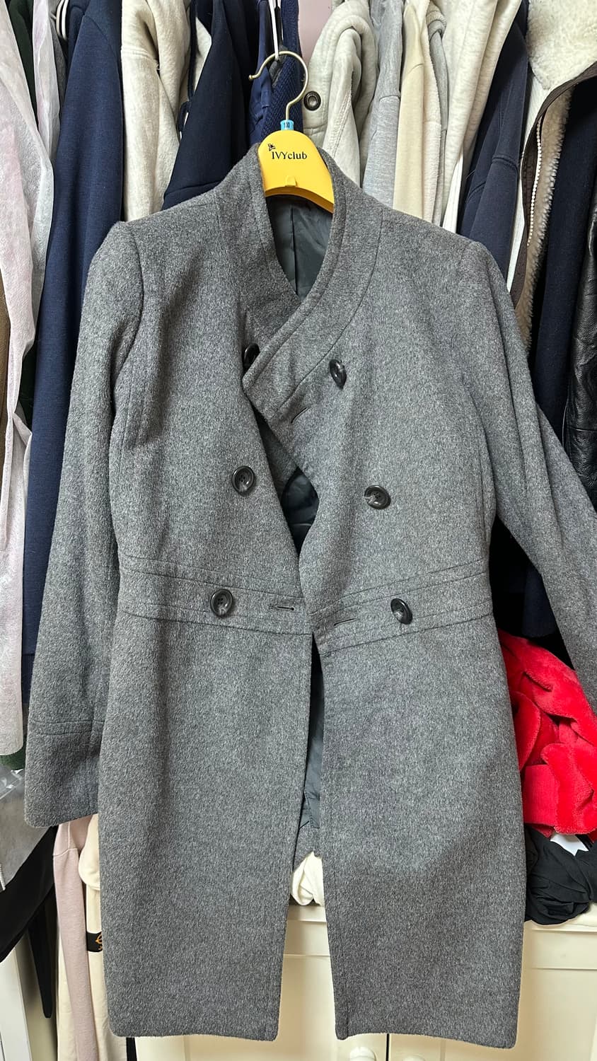 일본 빈티지 코트 회색  상품이미지1