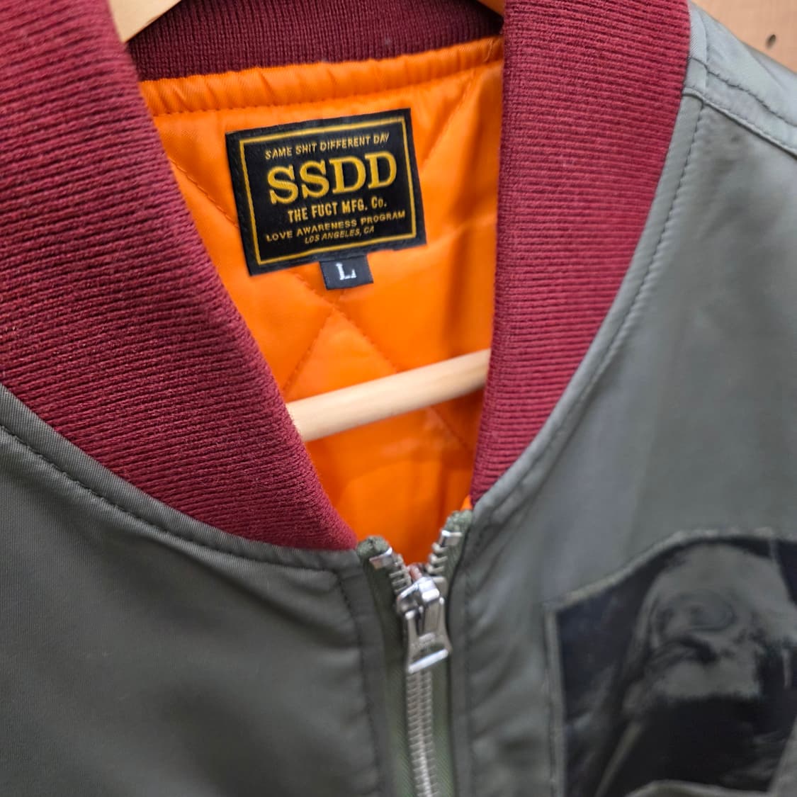 FUCT SSDD DUO TONE MA-1 JACKET 상품이미지2