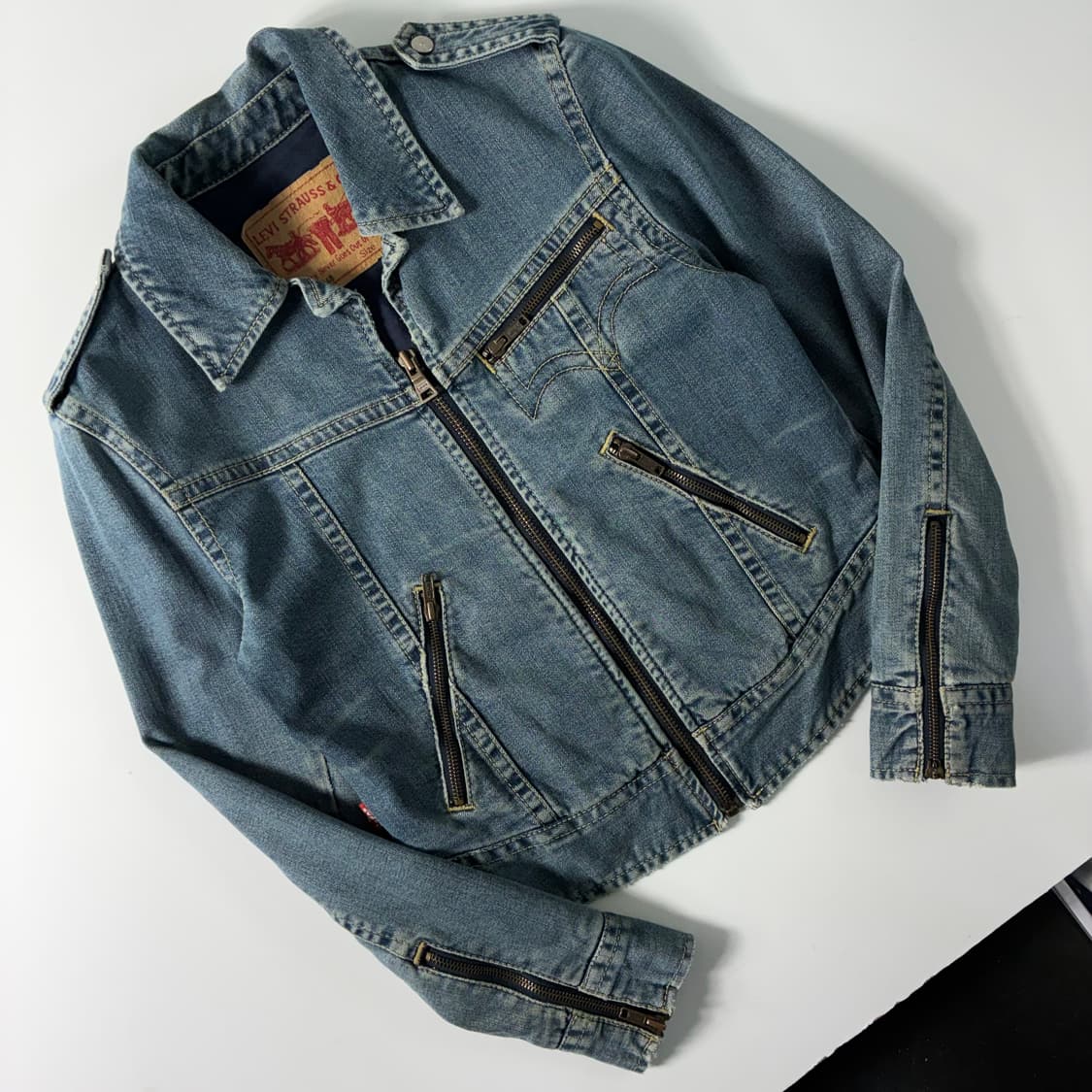 Levi's  리바이스 레드탭 78248 데님 라이더 자켓  상품이미지2