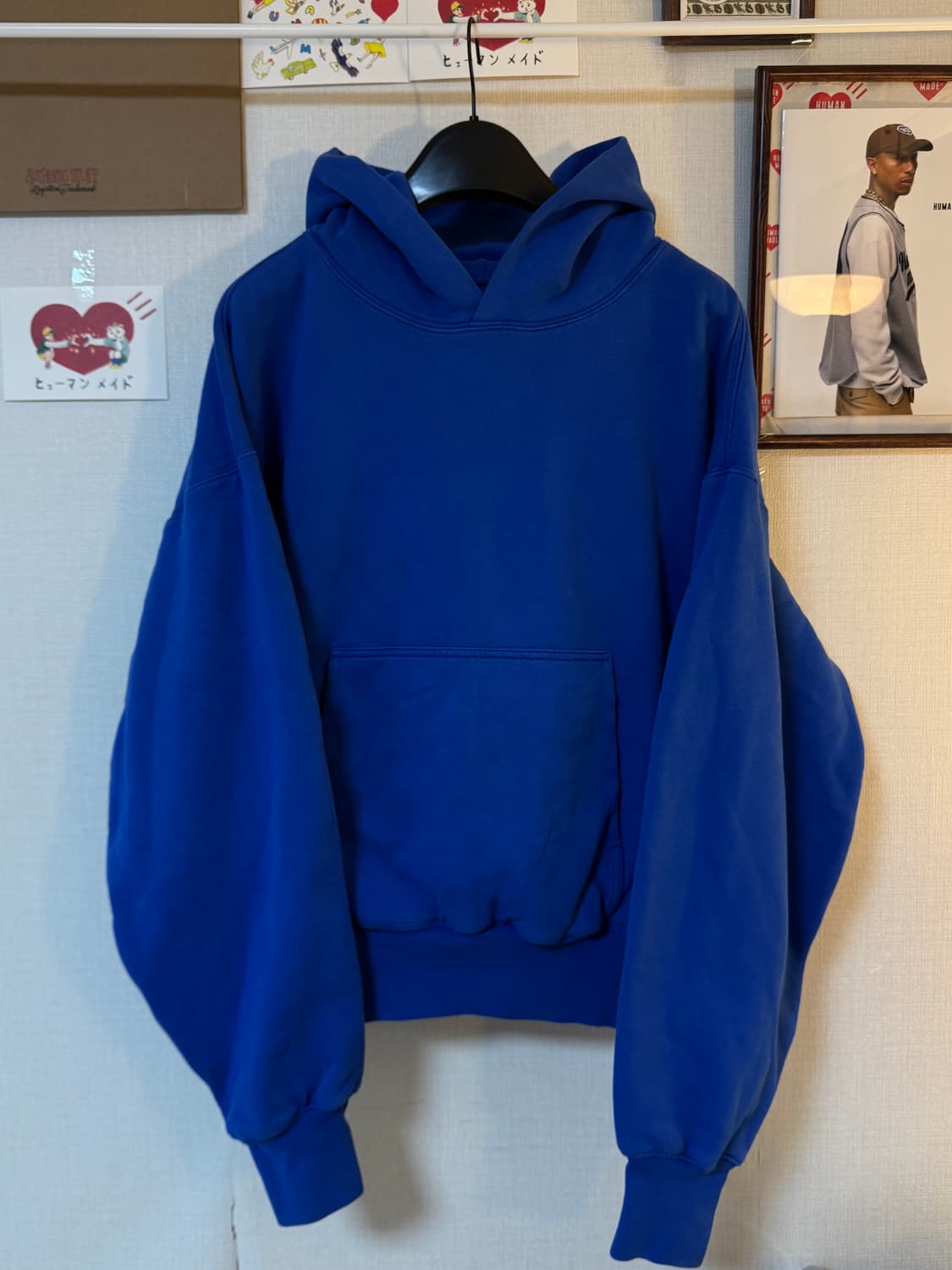 (L)Yeezy Gap 이지 갭 후드티 블루 상품이미지2