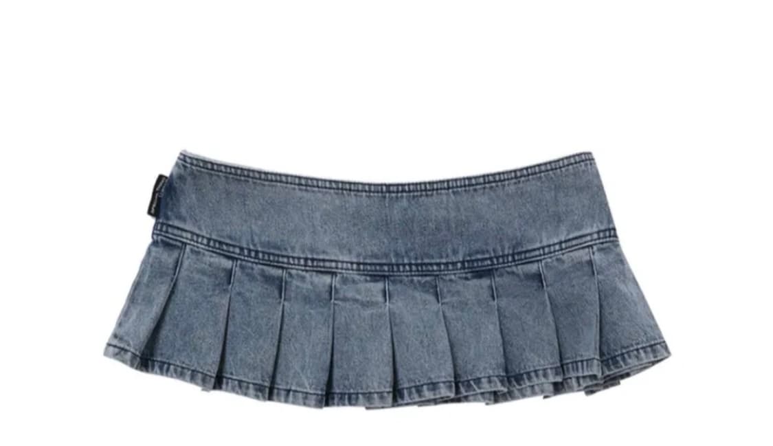 -ˋˏ 앤디아더 블루 맥시 턱 스커트 ˎˊ- 상품이미지2