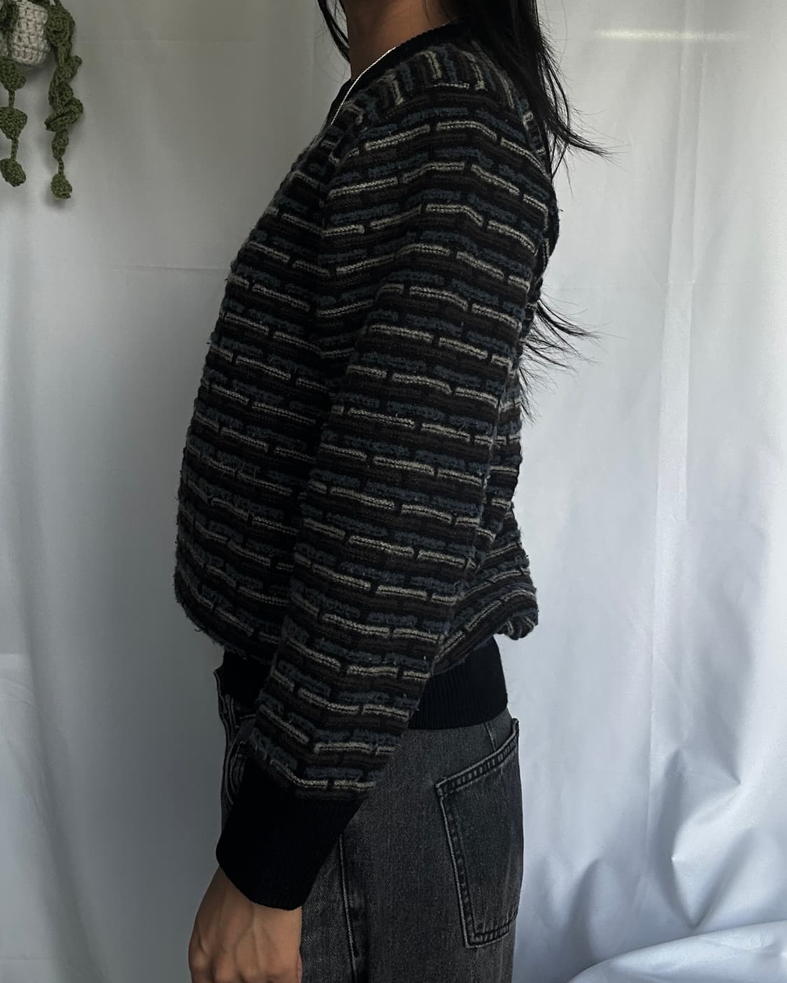 빈티지 패턴 니트 상품이미지3