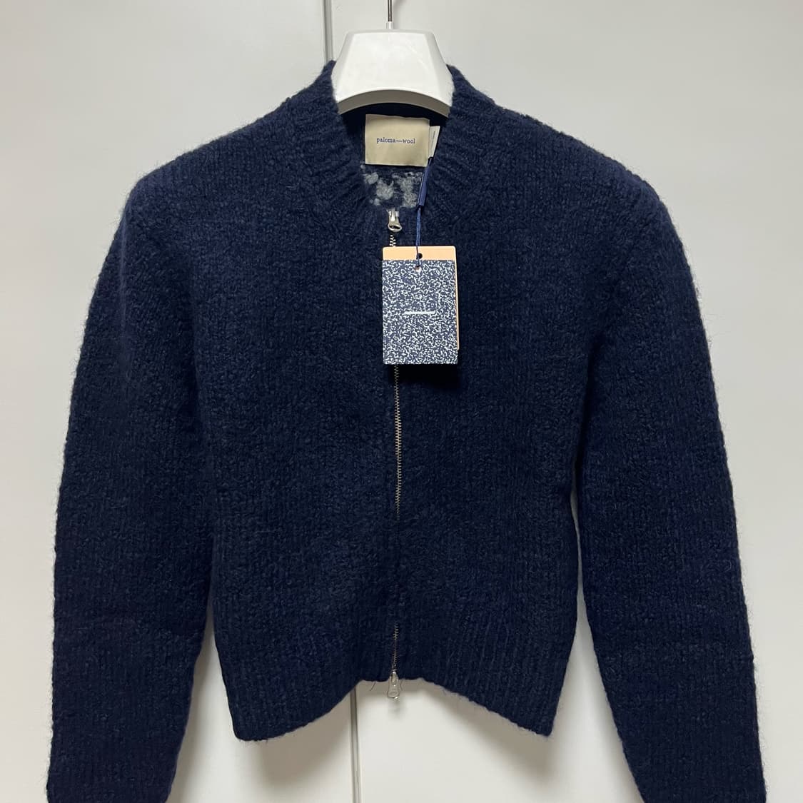 [S,M,L]팔로마울 Plaisir Zip 집업 가디건 상품이미지2