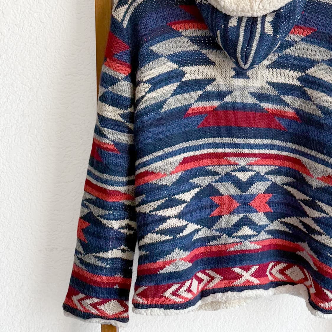 윈터 네이티브 보아 후드집업 상품이미지10