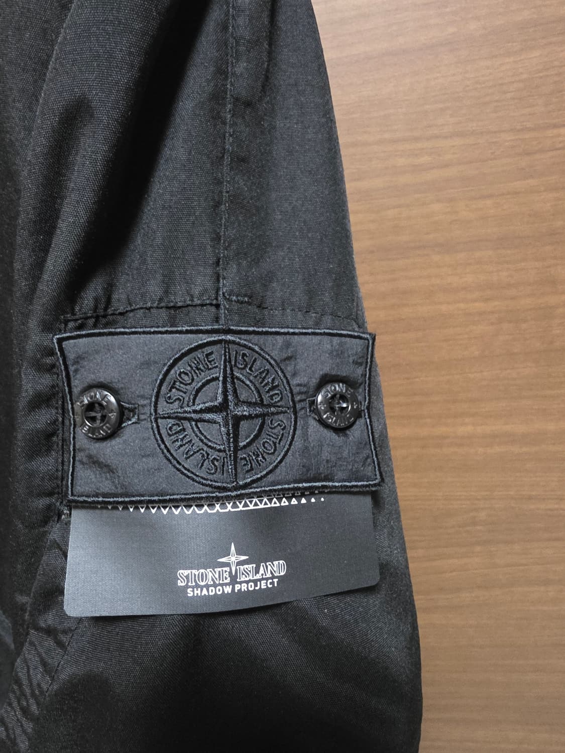 스톤아일랜드 쉐도우 할로우코어 봄버자켓 블랙 XL 상품이미지6