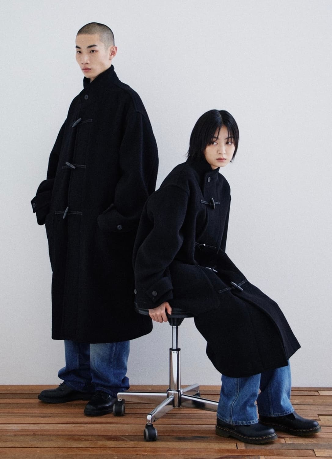 KER Duffle Coat Black 상품이미지1