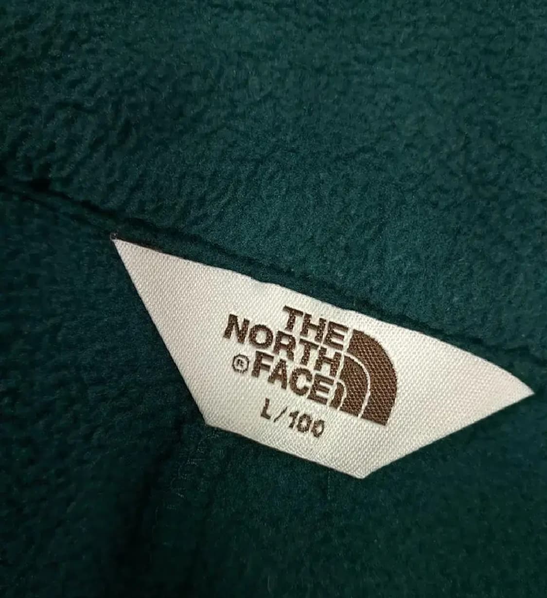 새제품급 오리지날 노스페이스 그린데날리 후리스 상품이미지5