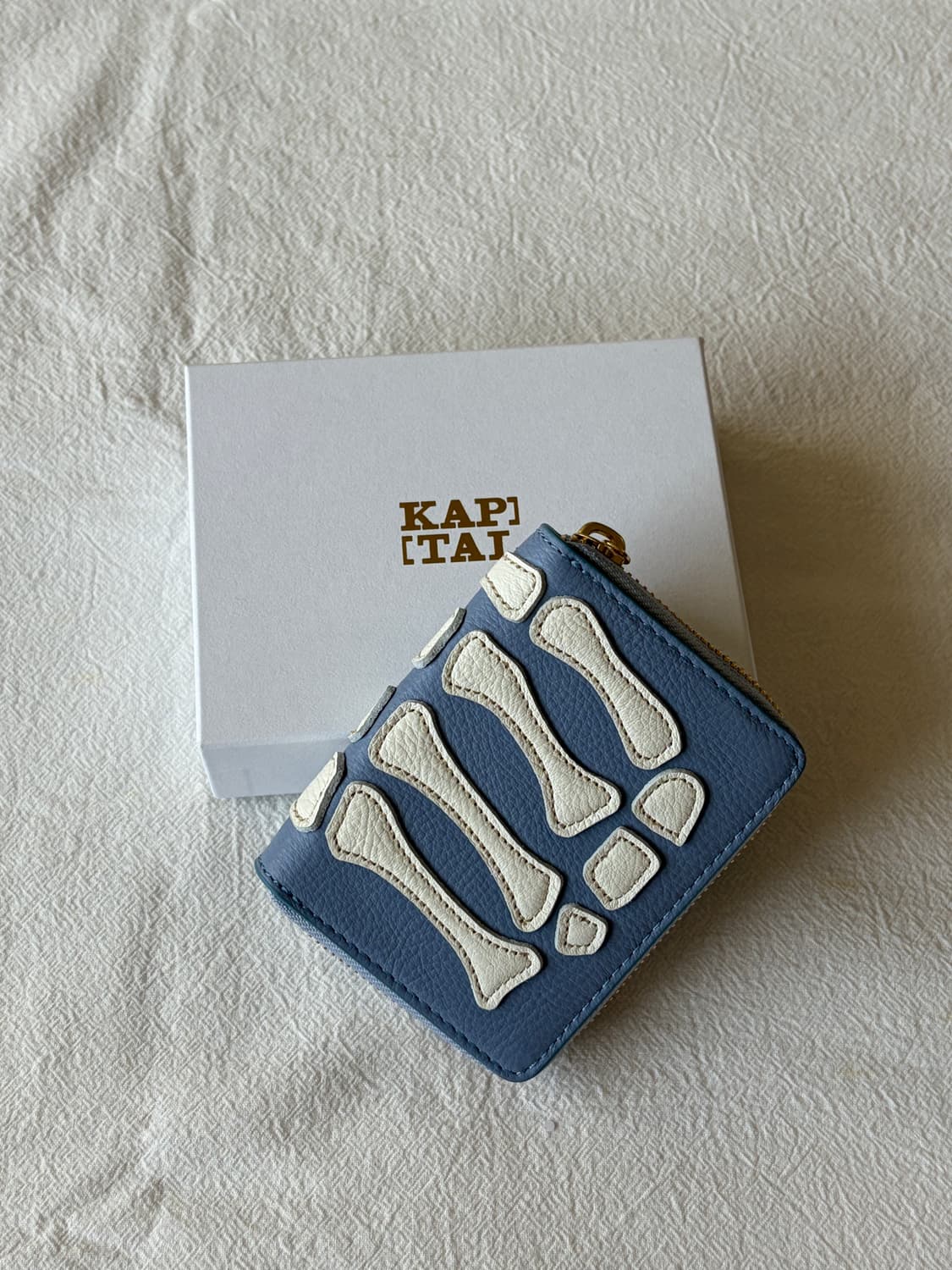 [한정상품/미개봉새상품] kapital 떰즈 업 본 지갑 미니 상품이미지1