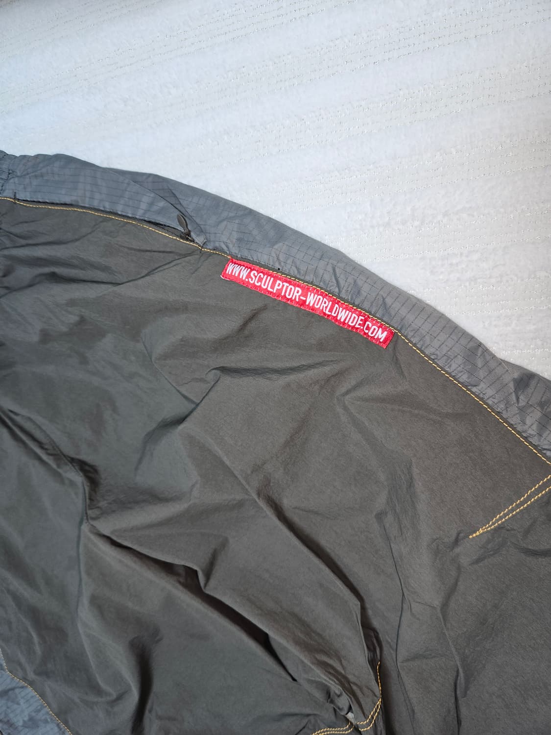 스컬프터 Three Block Pants Brown 조거팬츠 우븐 M 상품이미지4