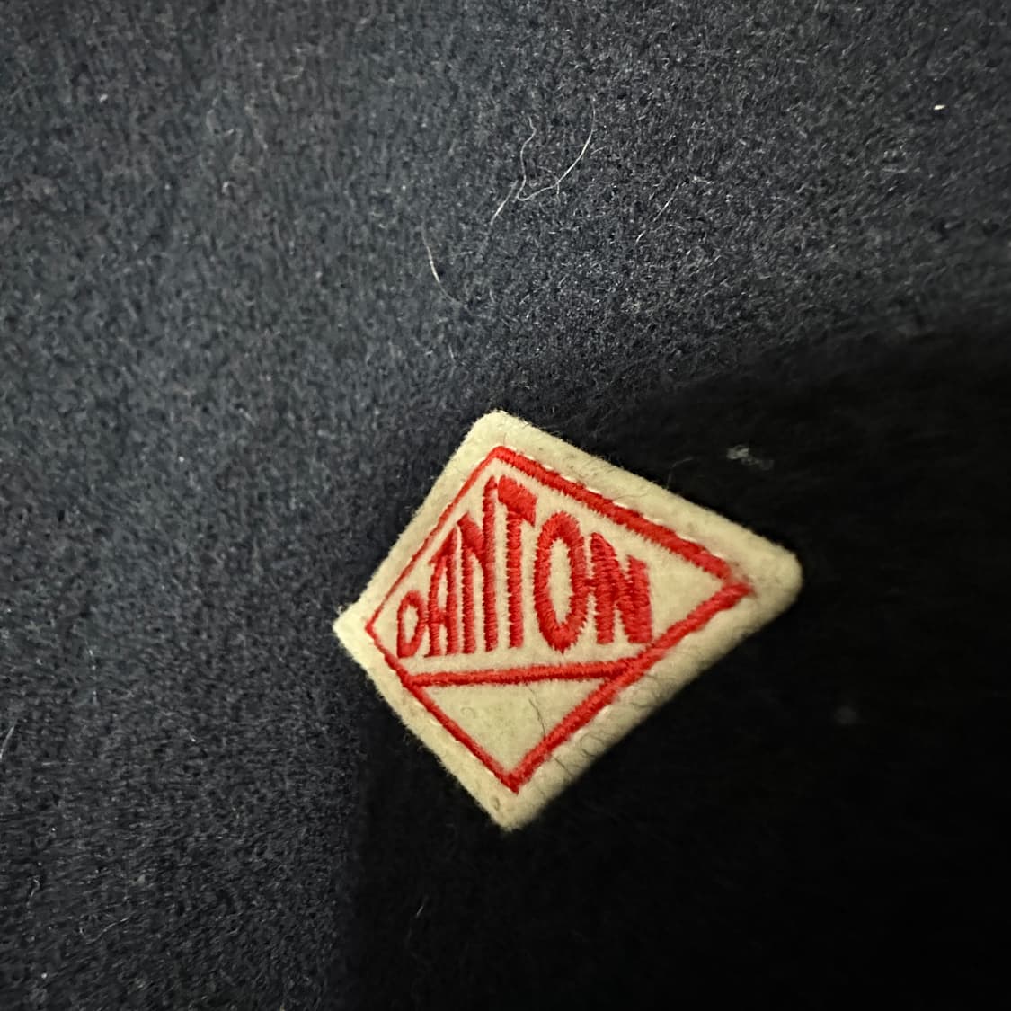 DANTON japan made wool coat navy 상품이미지3