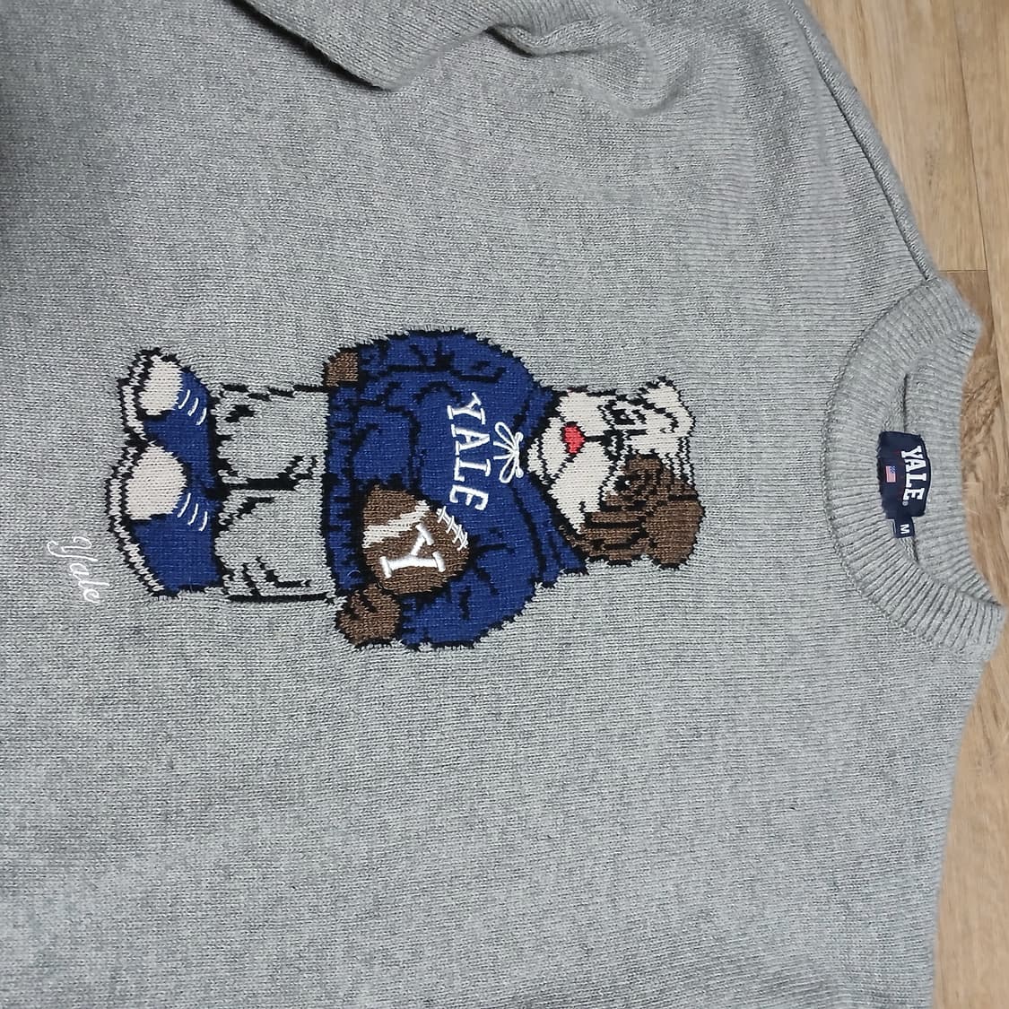 예일 YALE 시그니쳐 불독 니트 겁나 이쁨 강아지 개 상품이미지7