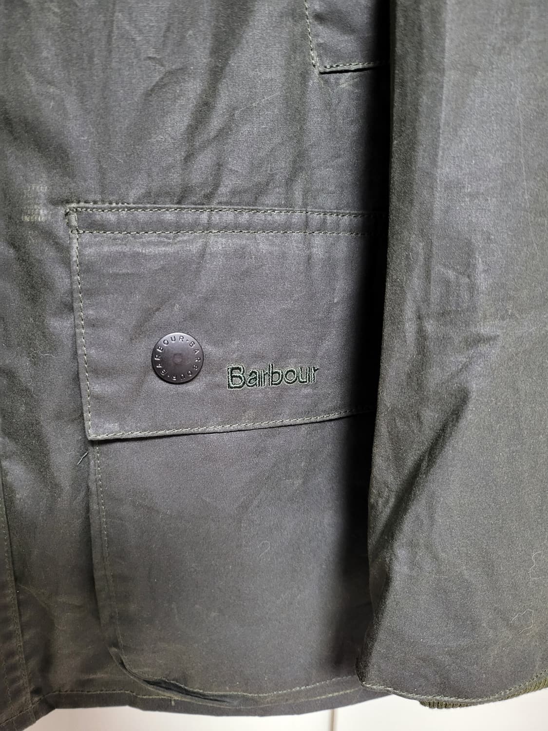 바버 비데일 왁스 자켓 세이지(36사이즈) 새상품 상품이미지3