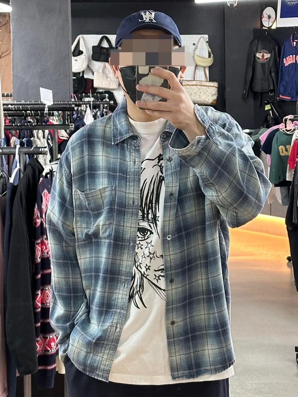 🔥스투시 체크셔츠 XL🔥 상품이미지3