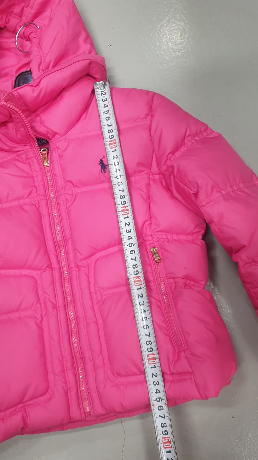 폴로 랄프로렌 아동 핑크 패딩 M (8-10) 상품이미지5