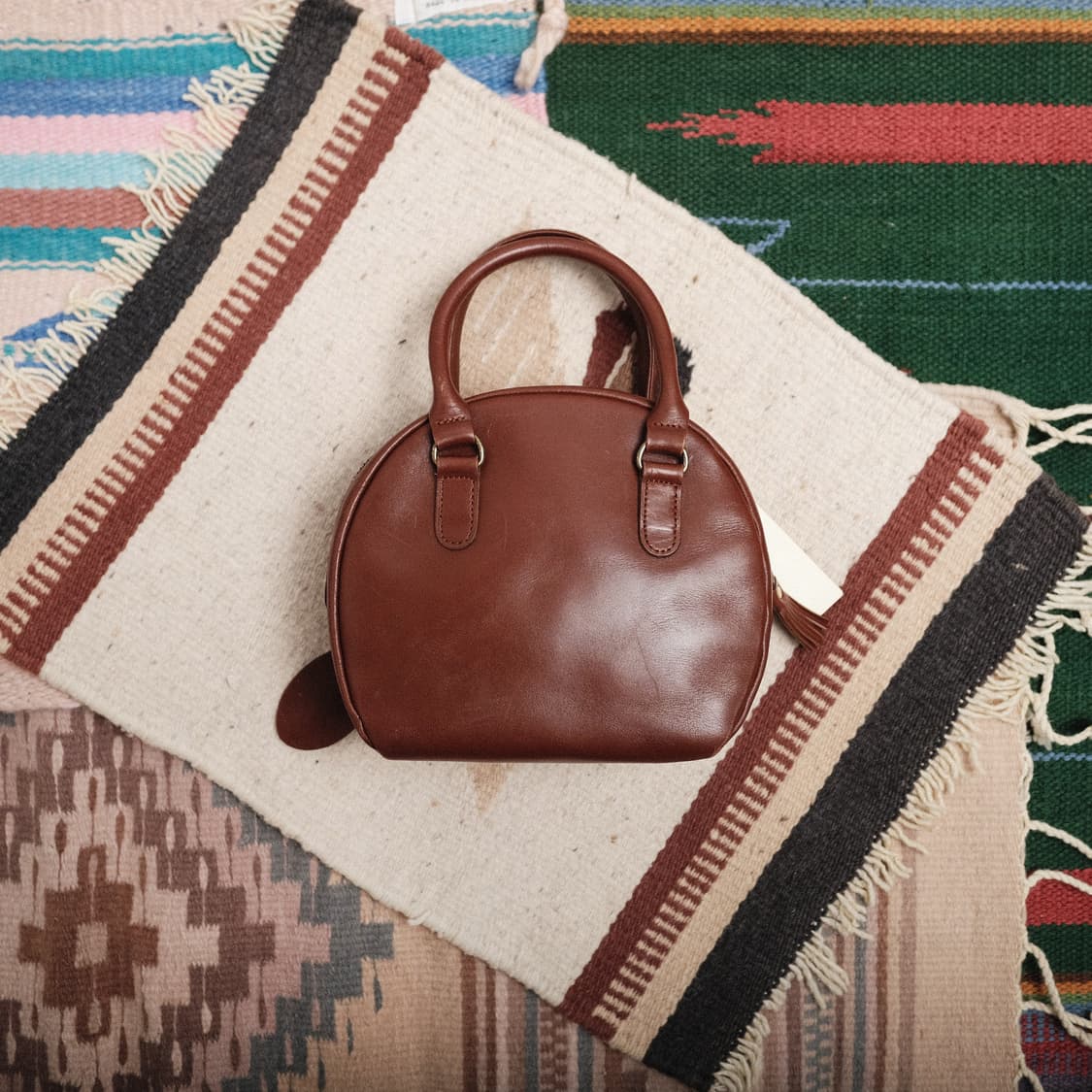 마가렛호웰 올드라벨 레더 스몰 백 상품이미지7