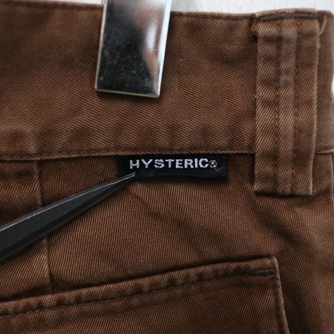 히스테릭 글래머 뒷 포켓 포인트 코튼팬츠 62087 상품이미지8