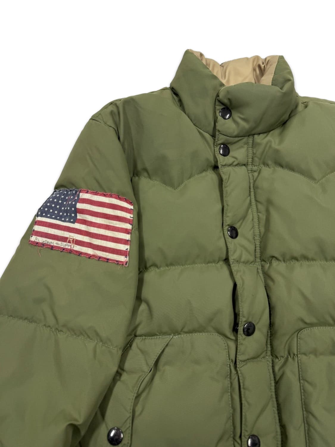 빈티지 Denim And Supply Ralph Lauren 카키 패딩 상품이미지4