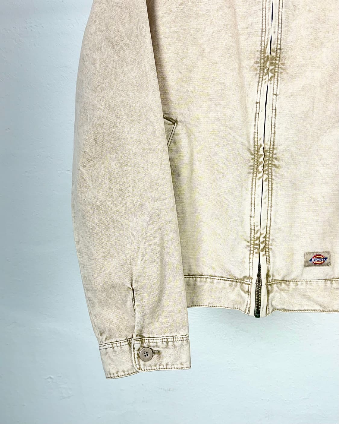 디키즈 워시드 베이지 뉴잉턴 워크 자켓 상품이미지4