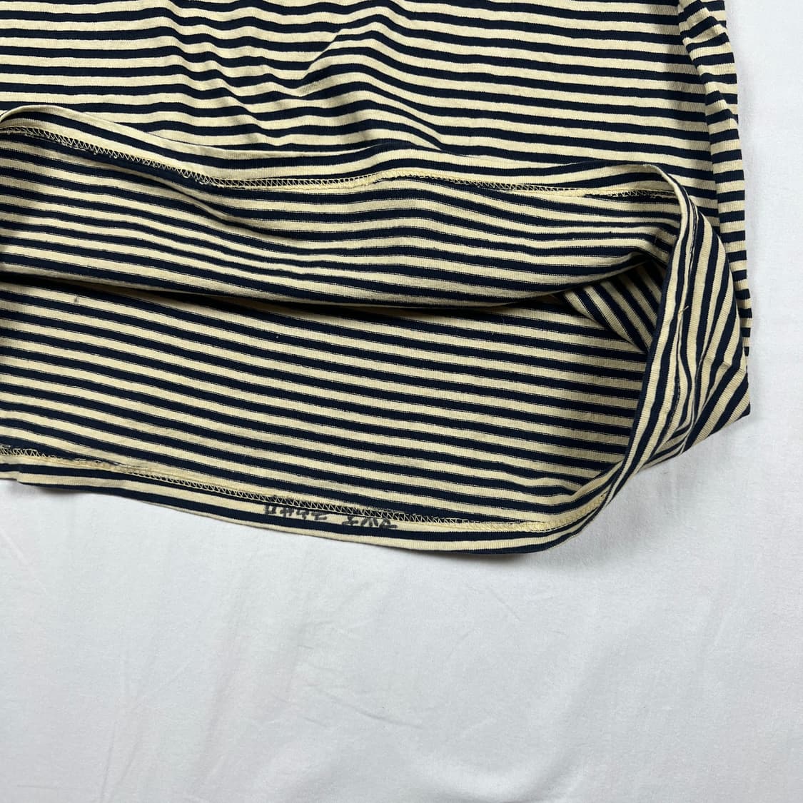 90‘s goodwear 스트라이프 반팔티 상품이미지6